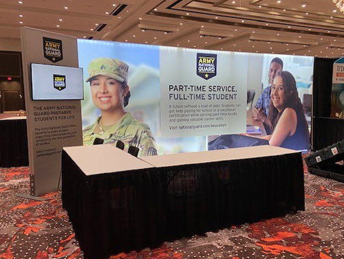 Army National Guard booth design